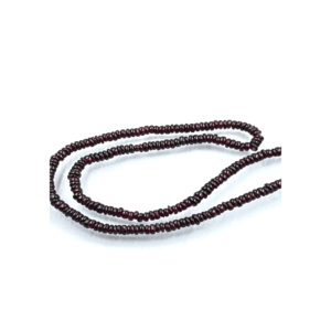 High Quality Natural Red Garnet Smooth Heishi Tier Shape Beads Size 5 to 6 Mm 17 Inches Strand Price