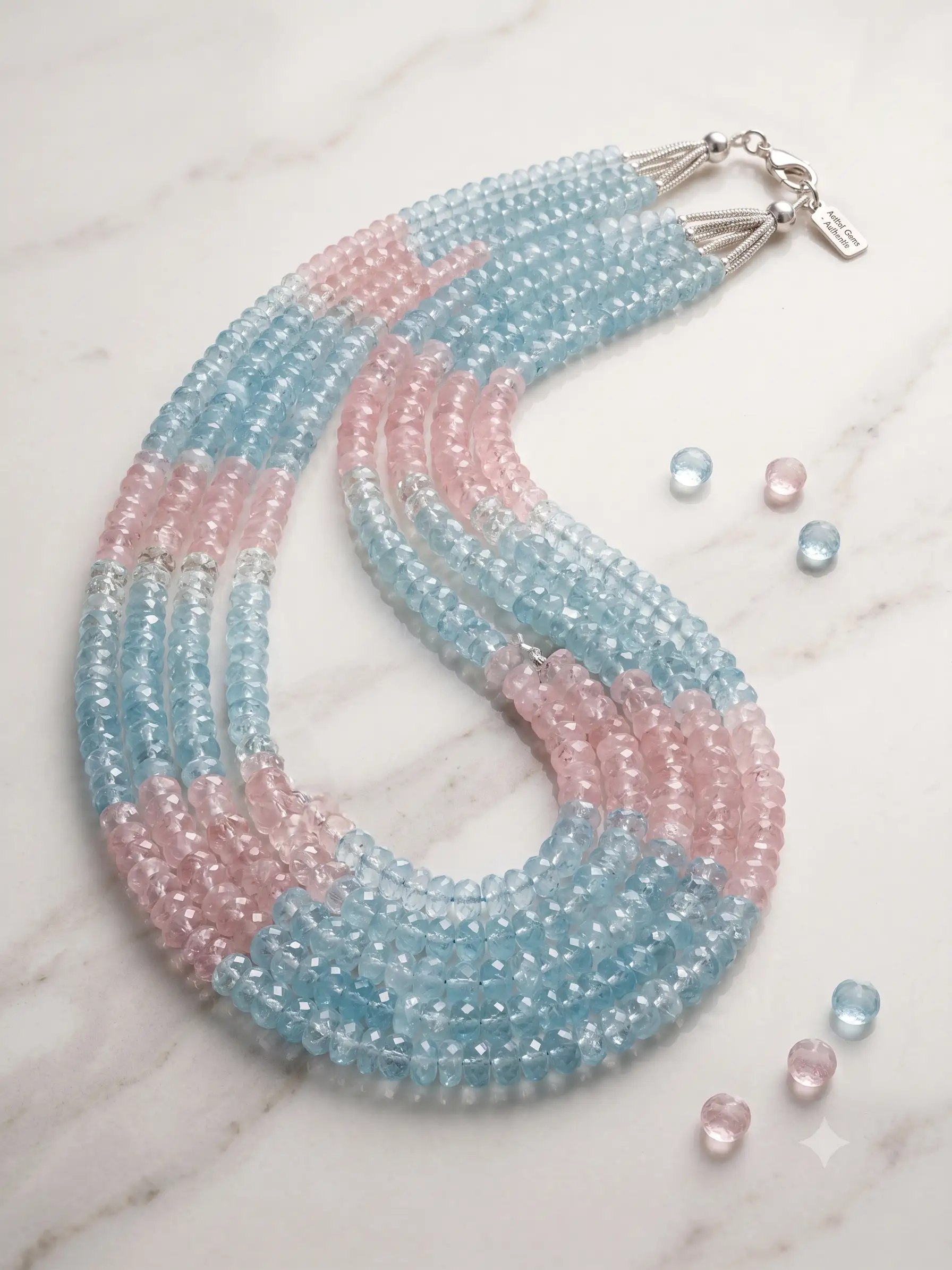Gemstone Heishi Tyre Beads