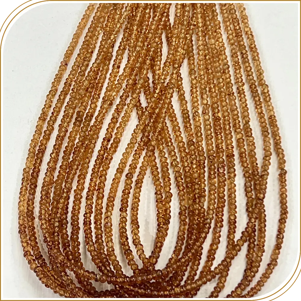 AAA Natural Fanta Garnet Loose Gemstone Smooth Rondelle Beads Size 3mm 14 Inches Strand, Stunning Red Gemstones To Add A Rich Touch To Your Pieces