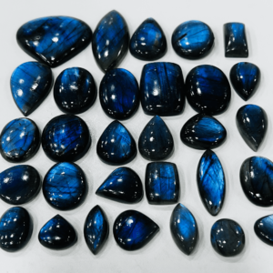 Wholesale High Quality Natural Blue Labradorite Gemstone Cabochon Free Form Mix Shape Mix Size Wholesale Lot.