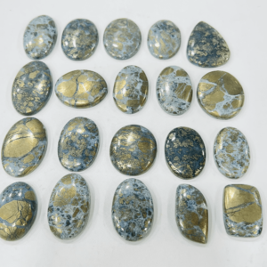 Top Quality Natural High Quality Natural Marcasite Gemstone Cabochon Free Form Mix Shape Mix Size Wholesale Lot.