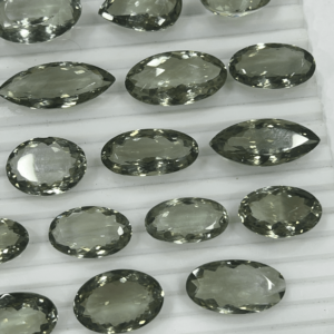New Arrival Gemstone Wholesale for Jewelry Making Excellent High Quality Dark Green Amethyst Cut Stone Wholesale Lot
