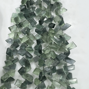 Natural Multi Fluorite Gemstone Cut Stone Fancy Shape Briolette Beads Size 6-8MM Approx Gemstone Bead Artistry