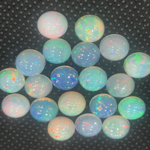 Natural Ethiopian Opal 9x9mm Round Cabochon Gemstone Cabochon Wholesale and Manufacturer Natural Gemstone