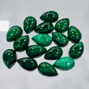High Quality Natural Malachite 6x9mm Pear Cabochon Wholesale Lot Natural Crystal Stones Gemstone Cabochon Manufacturer