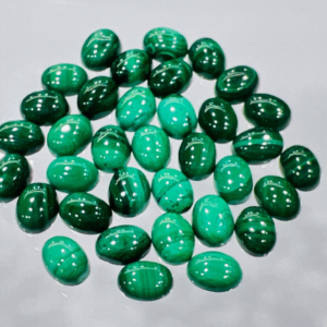 High Quality Natural Malachite 6x8mm Oval Cabochon Wholesale Lot Natural Crystal Stones Gemstone Cabochon Manufacturer