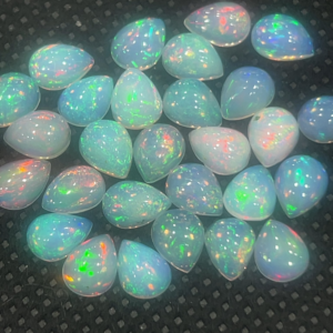 Natural Ethiopian Opal 6x8mm Pear Shape Cabochon Buy Gemstone Cabochons Online in India Natural Cabochon