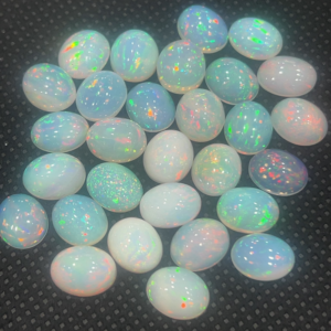 Natural Ethiopian Opal 9x11mm Oval Cabochon Gemstone Cabochon Wholesale and Manufacturer Quality Gemstone Cabochon
